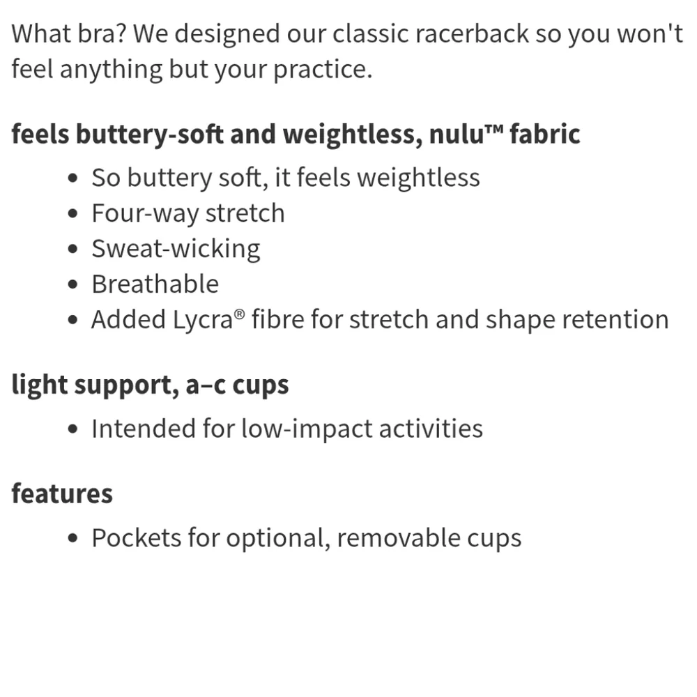 Lululemon Flow Y Bra Nulu Light Support, A–C Cups - Pool Party Size 8 - Picture 5 of 11